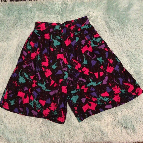 Vintage Shelly MICHAELS high waisted shorts - Picture 1 of 5